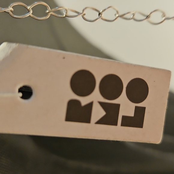 ROMOLO Silvertone Double Strand 24" To 30" Necklace - Picture 9 of 10